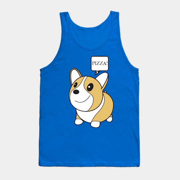 Corgi Tank Top by TeeGrayWolf